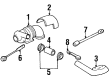 GMC C2500 Suburban Turbocharger Diagram - 12522149