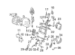 2001 Cadillac DeVille Seat Cushion Pad Diagram - 12493354