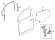 Buick Encore Window Regulator Diagram - 95389087