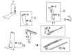 Pontiac Montana Door Handle Diagram - 10365687