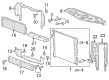 2019 Buick Enclave Radiator Diagram - 86801855