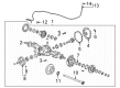 2021 GMC Sierra 2500 HD Axle Shaft Diagram - 84665322