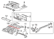 2005 Pontiac Grand Prix Floor Pan Diagram - 88956015