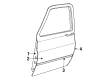 1989 Chevy V2500 Suburban Emblem Diagram - 15571519