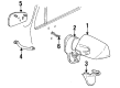 Chevy R3500 Mirror Cover Diagram - 15637495