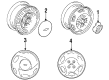 Chevy Prizm Wheel Cover Diagram - 94858451