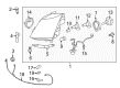 2010 Cadillac CTS Headlight Diagram - 22755340