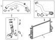 Buick Cooling Hose Diagram - 23163572