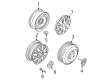 Chevy Aveo Wheel Cover Diagram - 96452310