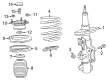 Cadillac CT4 Shock Absorber Diagram - 84879146