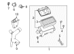 2002 Saturn LW300 Air Hose Diagram - 90571026