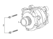 2023 Cadillac CT5 Alternator Diagram - 13546927