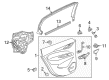 2020 Buick Regal TourX Door Seal Diagram - 13463904