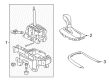 Buick Automatic Transmission Shift Levers Diagram - 22966996