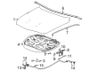 2022 Cadillac CT5 Lift Support Diagram - 84594283