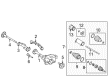 2007 GMC Yukon XL 1500 Differential Diagram - 15095781