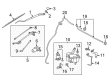 Chevy City Express Wiper Pivot Diagram - 19316477