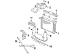 1989 Oldsmobile Cutlass Calais Radiator Diagram - 3059904