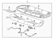 2019 Cadillac CTS Seat Cushion Pad Diagram - 84243347