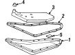 1992 Chevy Lumina APV Oil Pan Gasket Diagram - 8678168