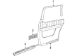 1995 Oldsmobile Silhouette Door Moldings Diagram - 10216348