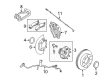 2017 Chevy Silverado 2500 HD Wheel Hub Diagram - 84199397