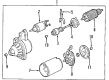 1998 Cadillac Catera Starter Drive Diagram - 90543728