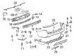 Chevy Equinox Bumper Diagram - 23477052