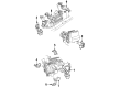 1995 Cadillac DeVille Engine Mount Diagram - 3543124