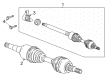 Cadillac XT5 Axle Shaft Diagram - 84990735