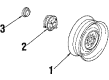 Chevy Cavalier Spare Wheel Diagram - 9590833