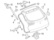 2021 Cadillac Escalade ESV Tailgate Latch Diagram - 13537049