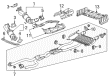 2013 Cadillac ATS Catalytic Converter Diagram - 25996875