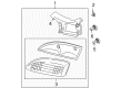 Chevy Cavalier Headlight Diagram - 16523441