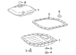 2010 Pontiac Vibe Oil Pan Diagram - 88975912