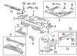 Buick Underbody Splash Shield Diagram - 23198252