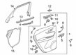 2021 Chevy Blazer Door Handle Diagram - 84314378