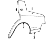 1984 Oldsmobile Cutlass Supreme Emblem Diagram - 20211459