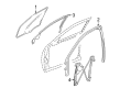 2008 Cadillac STS Door Seal Diagram - 15265340