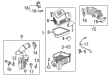 Chevy Equinox Air Hose Diagram - 22880664