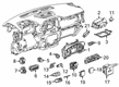 2020 Chevy Colorado Ignition Lock Cylinder Diagram - 13528553