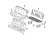 2006 Chevy Express 2500 Seat Cushion Pad Diagram - 88981598