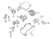 Chevy Colorado Steering Column Cover Diagram - 84383342