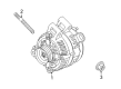 2015 GMC Acadia Alternator Diagram - 23279588