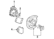 Chevy C2500 Suburban Brake Proportioning Valve Diagram - 12547217