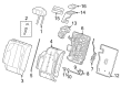 2023 Cadillac LYRIQ Seat Cushion Pad Diagram - 85599574