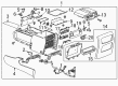 GMC Yukon Center Console Diagram - 84126638