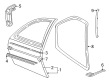 Pontiac Sunfire Door Seal Diagram - 22689492