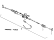 2010 Chevy HHR Rack And Pinion Diagram - 25956915