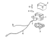 1995 Chevy Cavalier Battery Cable Diagram - 12157396